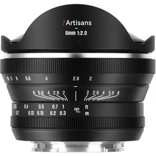 7Artisans 6mm f/2 manual Fisheye (Sony E)