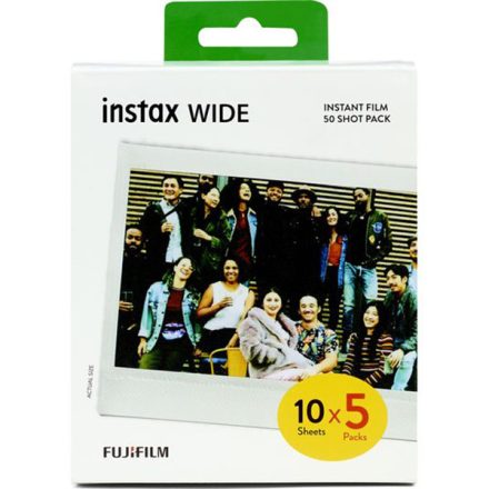 Fujifilm Instax Wide fotópapír (5x10 lap)(csomag)