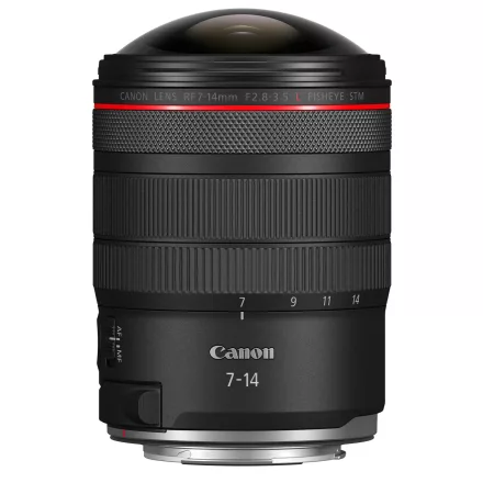 Canon RF 7-14mm f/2.8-3.5 L Fisheye STM objektív