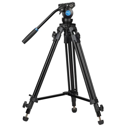 Sirui SH-05 alumínium broadcast tripod fluid videófejjel