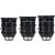 Sirui Jupiter 24mm+35mm+50mm Full-Frame Macro Cine objektívek + kemény tok (Canon EF)