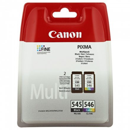 Canon PG-545 + CL-546 toner multipack (fekete + színes)