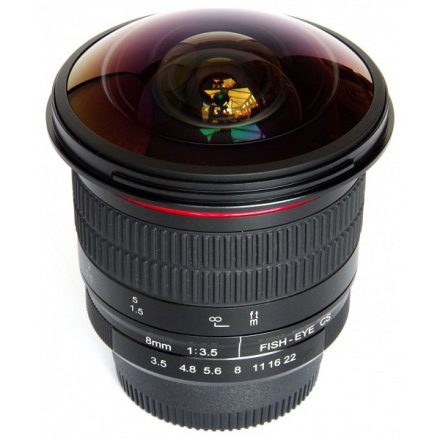 Meike 8mm f/3.5 halszem objektív (Fujifilm)