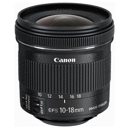Canon EF-S 10-18mm f/4.5-5.6 IS STM (használt)