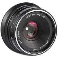 7Artisans 25mm f/1.8 APS-C (Sony E) (fekete)