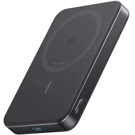 Anker Nano MagGo Slim Power Bank 10000 mAh külső akkumulátor (fekete)