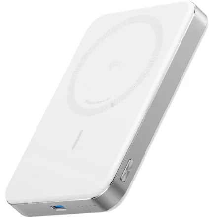 Anker Nano MagGo Slim Power Bank 10000 mAh külső akkumulátor (fehér)