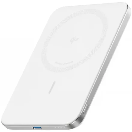Anker Nano MagGo Slim Power Bank 5000 mAh külső akkumulátor (fehér)