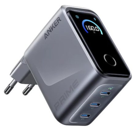 Anker Prime 160W hálózati töltőadapter (ezüst)