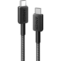 Anker 322 USB-C - USB-C kábel 60W 0.9m (fekete)