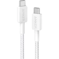   Anker 322 USB-C - USB-C töltő- és adatkábel 0.9m (fehér)