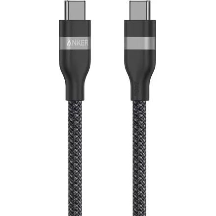 Anker 240W USB-C – USB-C töltő- és adatkábel 1.8m (fekete)