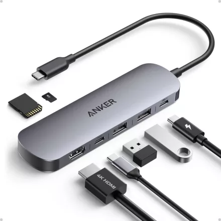 Anker Nano 7-in-1 USB-C Hub multimédiás dokkoló