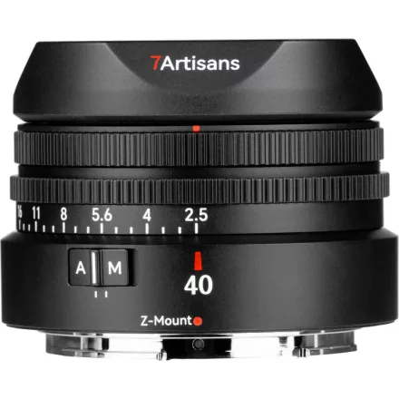 7Artisans AF 40mm f/2.5 Lite full frame objektív (Nikon Z)