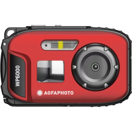 Agfaphoto WP6000 vízálló kompakt digitális fényképezőgép (piros)