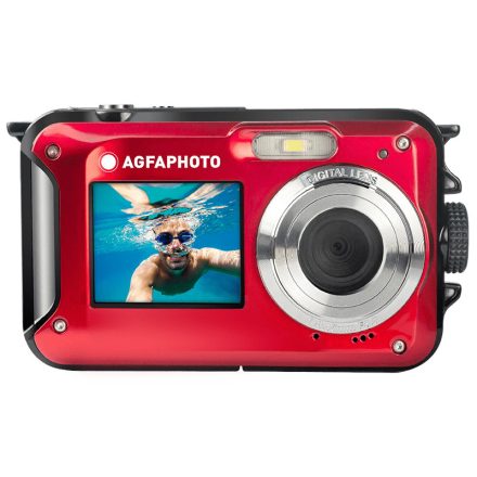 Agfaphoto WP8000 kompakt digitális fényképezőgép (piros)