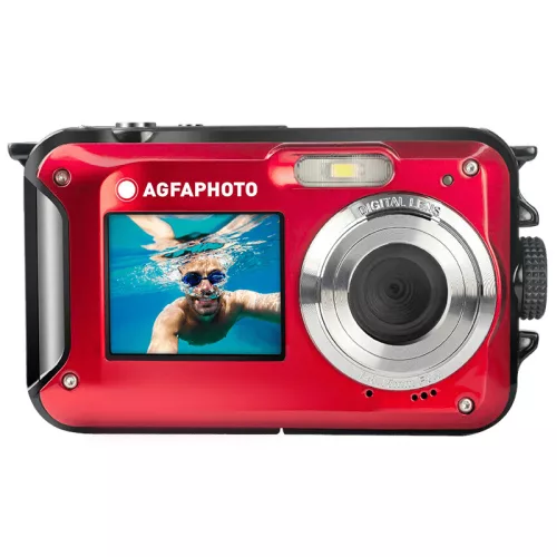   Agfaphoto WP8000 kompakt digitális fényképezőgép (piros)