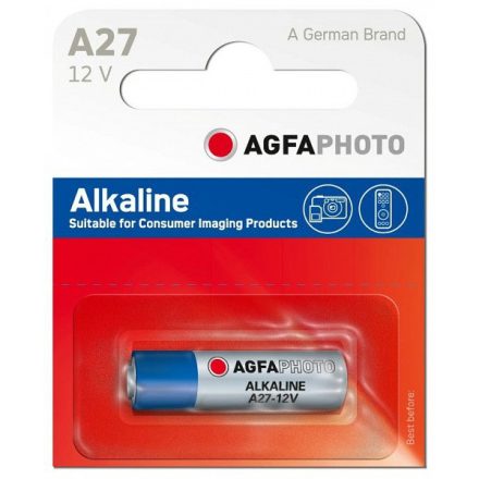 Agfaphoto alkáli riasztó elem A27 (1db)