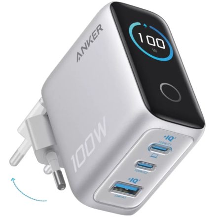 Anker 100W hálózati töltőadapter (ezüst)