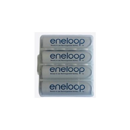 Panasonic eneloop 4db AA 2000mAh Ni-MH akkumulátor + akkubox