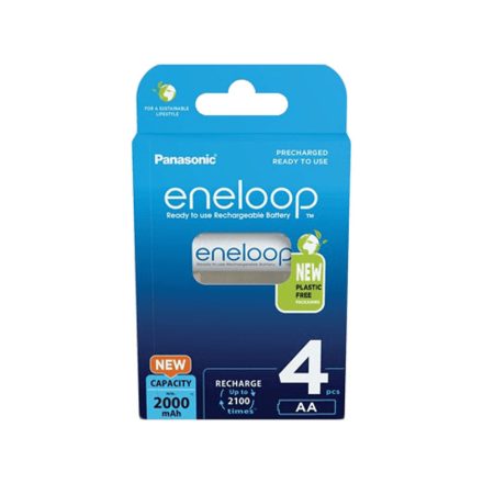 Panasonic eneloop 4db AA 2000mAh Ni-MH akkumulátor 