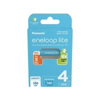 Panasonic eneloop Lite 4db AAA 550mAh Ni-MH akkumulátor