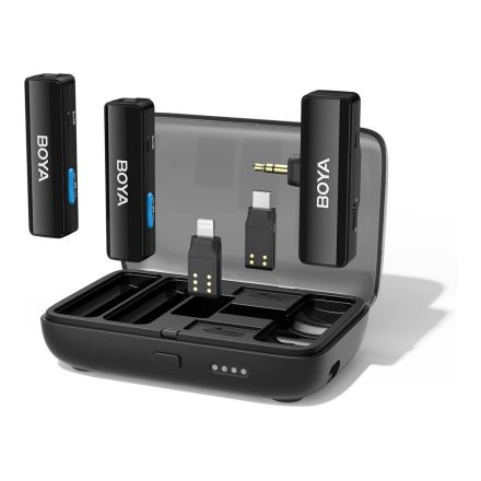 Boya Boyalink V2 2.4GHz Univerzális vezetéknélküli szett (1 adó+2 vevő)
