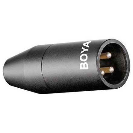 Boya BY-35C-XLR 3,5mm Mini Jack - XLR átalakító