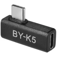 Boya BY-K5 Female USB-C - Male USB-C 90 fokos adapter
