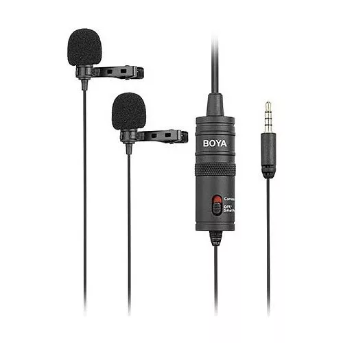 Boya BY-M1DM Dual Lavalier mikrofon