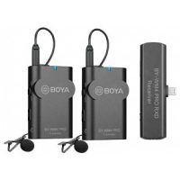   Boya BY-WM4 Pro-K4 2.4GHz Univerzális vezeték nélküli szett (iOS | 1+2)