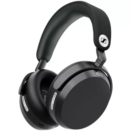 Sennheiser Momentum 5 bluetooth fejhallgató, adaptív ANC-vel Black (fekete)
