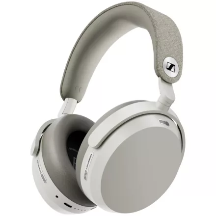 Sennheiser Momentum 5 bluetooth fejhallgató, adaptív ANC-vel White (fehér)