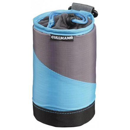Cullmann Lens Container M-es objektív tok (fekete/ciánkék)