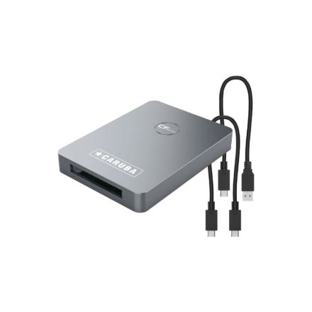 Caruba CFexpress Type B kártyaolvasó USB-A 3.1/ USB-C csatlakozással