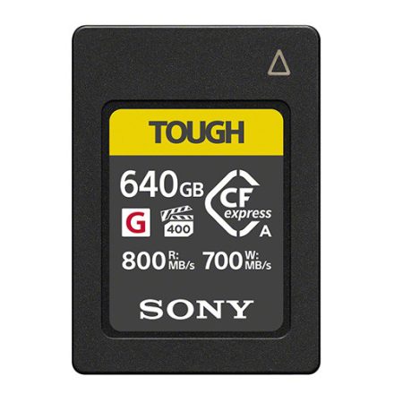 Sony Tough CFexpress 640GB Type A memoriakártya