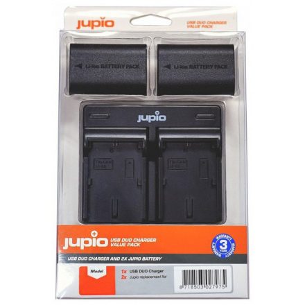 Jupio Nikon EN-EL15 & USB Dual Charger Kit