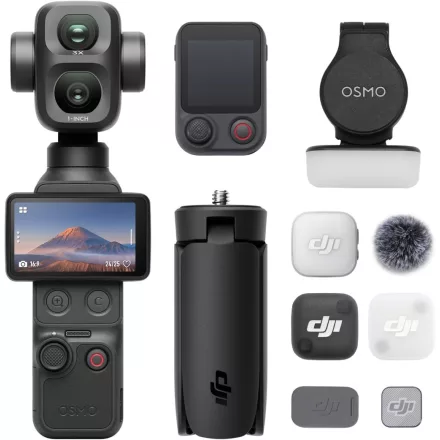 DJI Osmo Pocket 4P gimbal kamera, Vlog Combo