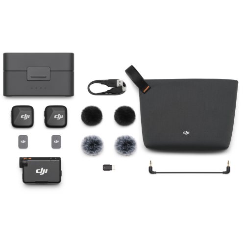 DJI Mic Mini (2 TX + 1 RX + töltő tok) 
