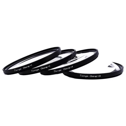   W-Tianya Professional makró előtétlencse szett 55mm (Close Up +1 +2 +4 +10)