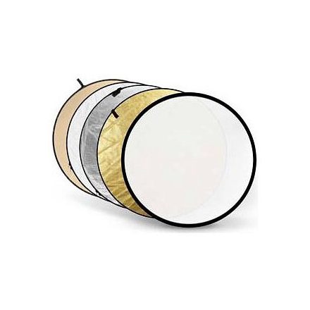 Godox 5in1 derítőlap (arany, ezüst, soft arany, transzparens, fehér) (80 cm) (D39830)