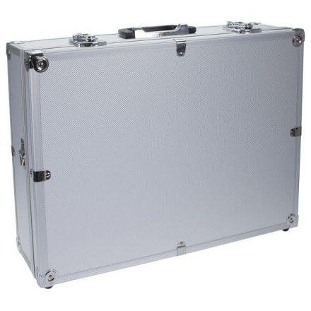 Dörr Aluminum Case 1 alukoffer előmetszett szivacsbetéttel (ezüst)