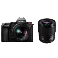   Panasonic Lumix S5 II MILC fényképezőgép kit (20-60mm f/3.5-5.6 + S 50mm f/1.8)