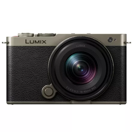 Panasonic Lumix S9 MILC fényképezőgép kit (18-40mm f/4.5-6.3) (fekete/titán)