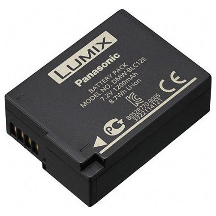 Panasonic DMW-BLC12E akkumulátor (Lumix G80, G90, FZ300, FZ2000, FZ10002)