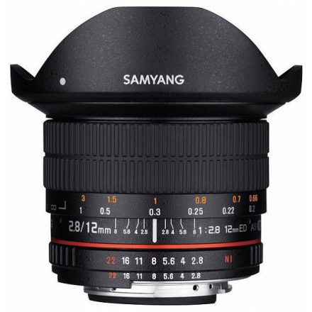 Samyang 12mm f/2.8 ED AS NCS Fish-eye (Sony E) (használt)