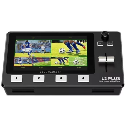 Feelworld L2 Plus videókeverő 5.5" érintőképernyővel