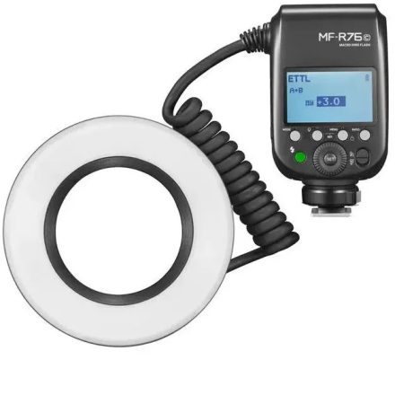 Godox MF-R76C TTL makró körvaku (Canon)