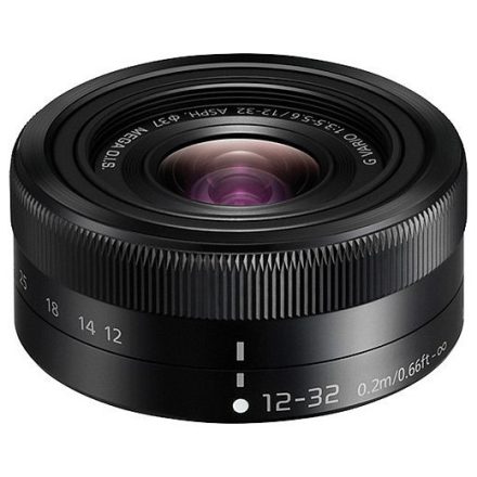 Panasonic Lumix G Vario 12-32mm f/3.5-5.6 Asph. Mega O.I.S. (fekete)