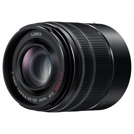 Panasonic Lumix G Vario 45-150mm f/4-5.6 Asph Mega O.I.S. (fekete) (H-FS45150EKA)